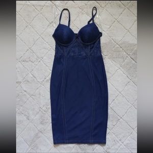 Fashion Nova denim dress size S